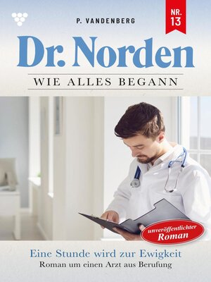cover image of Dr. Norden – Wie alles begann 13 – Arztroman